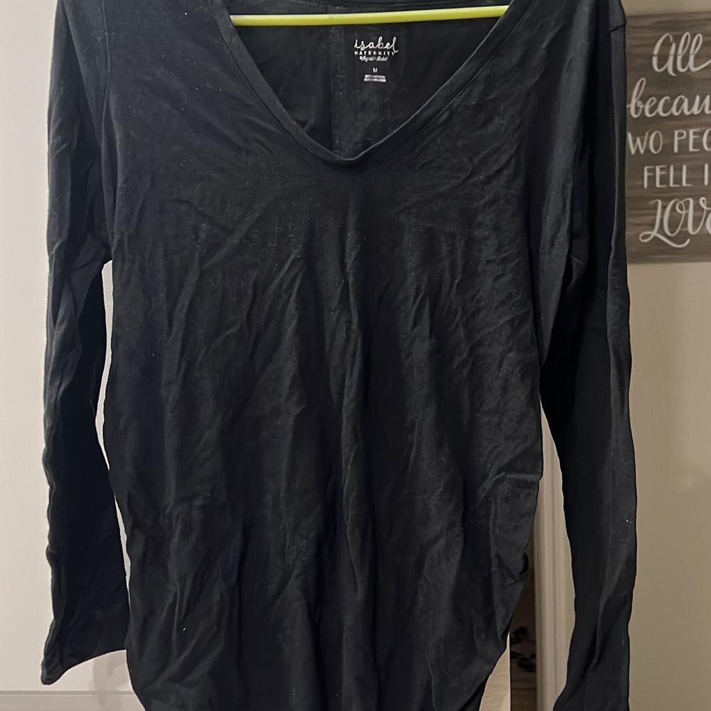 Isabel Maternity Black Long Sleeve